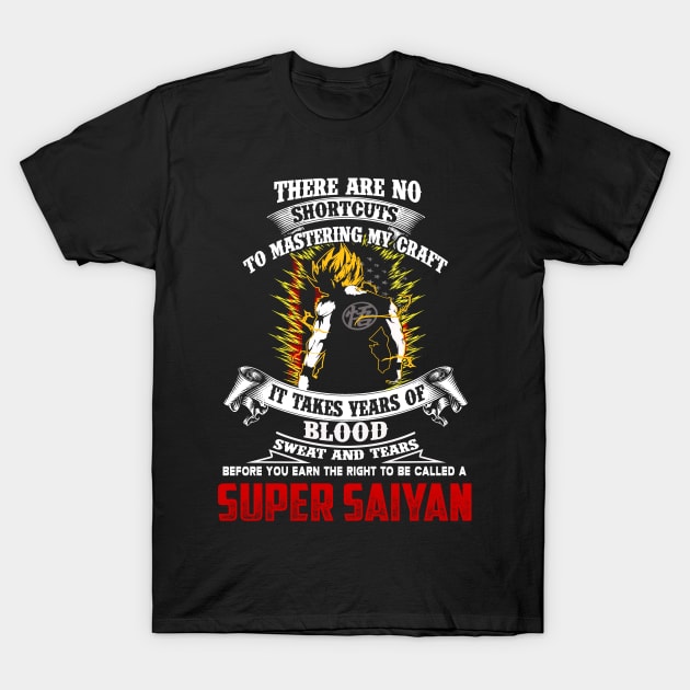 Super Saiyan Goku San dragonballz T-Shirt by minhhai126